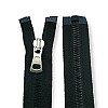 unisex Kemik Fermuar 45 cm T9 Metal Diş Görünümlü Açık Uçlu - Separe ZPK0045T9MG