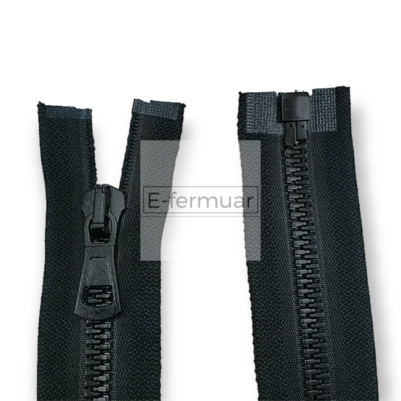 unisex Kemik Fermuar 60 cm T9 Metal Diş Görünümlü Açık Uçlu - Separe ZPK0060T9MG