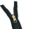 unisex Kemik Fermuar 60 cm T9 Metal Diş Görünümlü Açık Uçlu - Separe ZPK0060T9MG