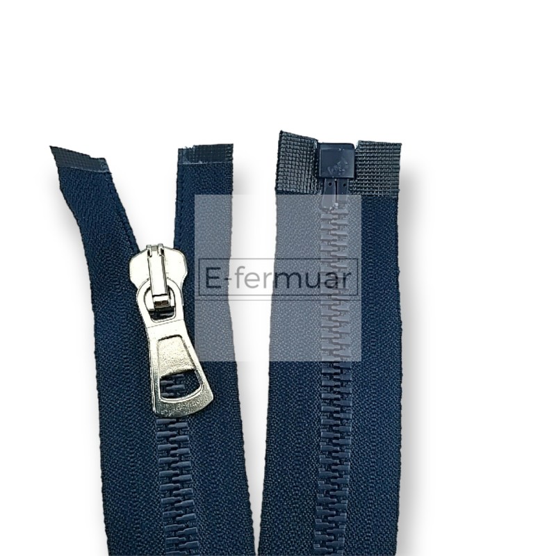 unisex Kemik Fermuar 60 cm T9 Metal Diş Görünümlü Açık Uçlu - Separe ZPK0060T9MG