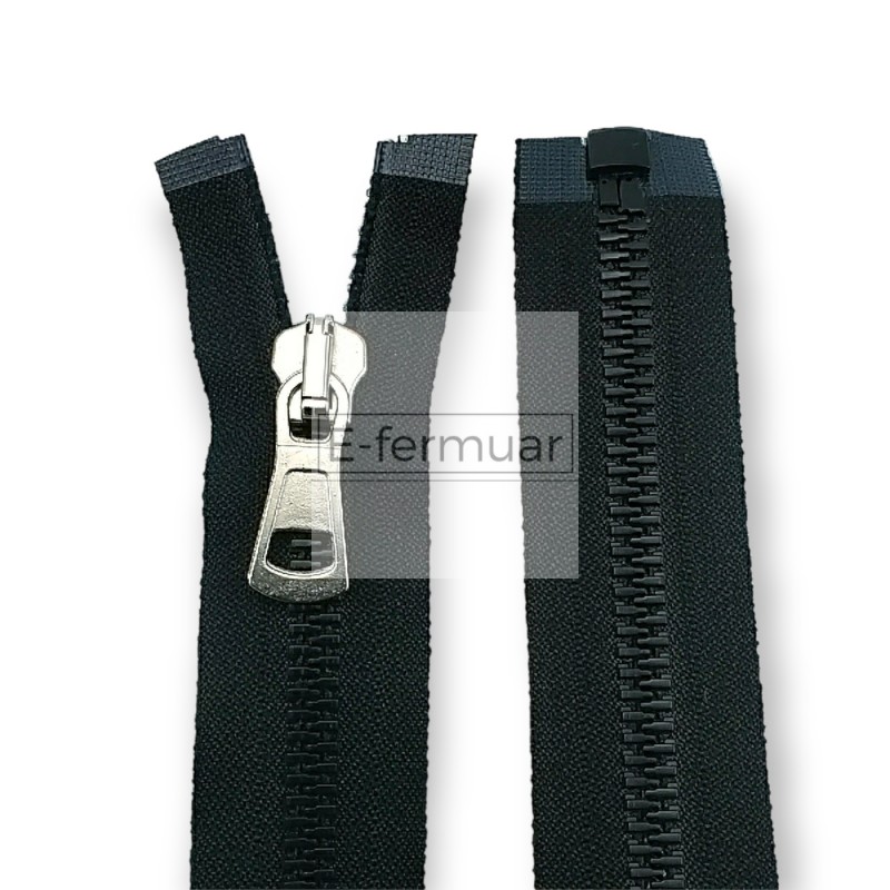 unisex Kemik Fermuar 60 cm T9 Metal Diş Görünümlü Açık Uçlu - Separe ZPK0060T9MG