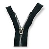 unisex Kemik Fermuar 80 cm T6 Timsah Dişli Kaplama Dişli Açık Uçlu - Separe ZPK0080T6TMK