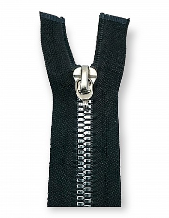 Kemik Fermuar 80 cm T6 Timsah Dişli Kaplama Dişli Açık Uçlu - Separe ZPK0080T6TMK