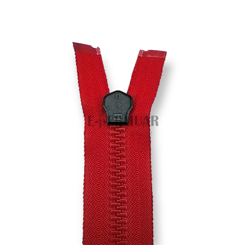 Kemik Fermuar 80 cm T8 Metal Diş Görünümlü Kaplama Açık Uçlu - Separe ZPK0080T9MGK