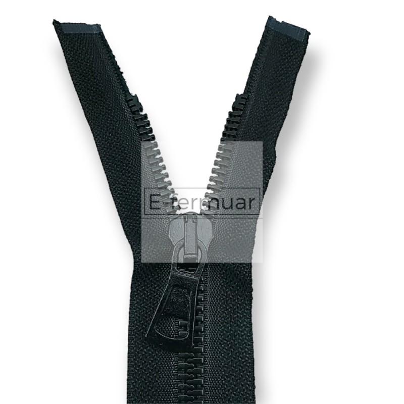 unisex Kemik Fermuar 80 cm T9 Metal Diş Görünümlü Açık Uçlu - Separe ZPK0080T9MG