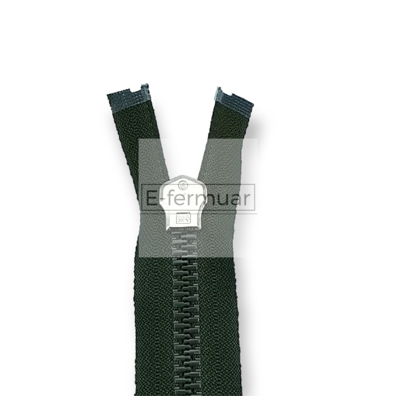 unisex Kemik Fermuar 80 cm T9 Metal Diş Görünümlü Açık Uçlu - Separe ZPK0080T9MG