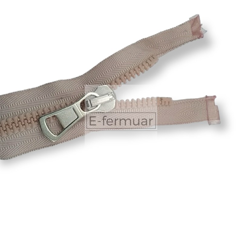 unisex Kemik Fermuar 80 cm T9 Metal Diş Görünümlü Açık Uçlu - Separe ZPK0080T9MG