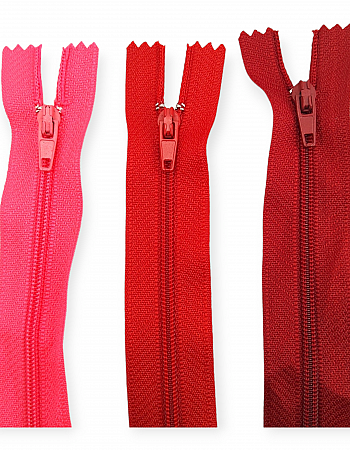 22 cm #3 8,66" Nylon Coil Zipper For Pant and Skirts Close End ZPS0022T5