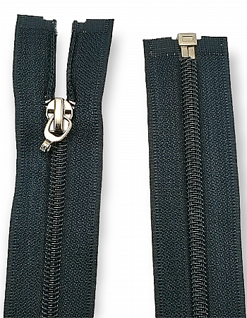 65 cm #5 25,60" Nylon Coil Jacket Zipper Open End - Separating ZPS0065T10