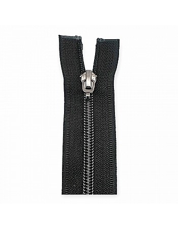 14 cm Tip 10 Naylon Fermuar Metalik Diş Rengi Kapalı Uçlu - Dipli ZPSM0014T10