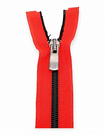 20 cm #5 7,90" Nylon Coil Metallic Teeth Jacket Zipper Close End ZPSM0020T10