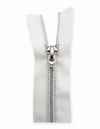35 cm Tip 10 Naylon Fermuar Metalik Diş Rengi Açık Uçlu - Separe ZPSM0035T10