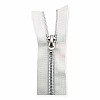 75 cm #5 29,53" Nylon Coil Metallic Teeth Jacket Zipper Open End - Separating ZPSM0075T10