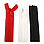 Hidden Zipper 35 Cm #3 13,78" Tulle White Dress and Skirt Zipper ZPG0035TULPROMO
