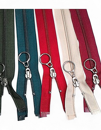 Children's Jacket Zipper, Nylon, 47 cm, #5 0,51 yrd 17 Colors, Open-Ended (Separate) ZPHSN0047T10