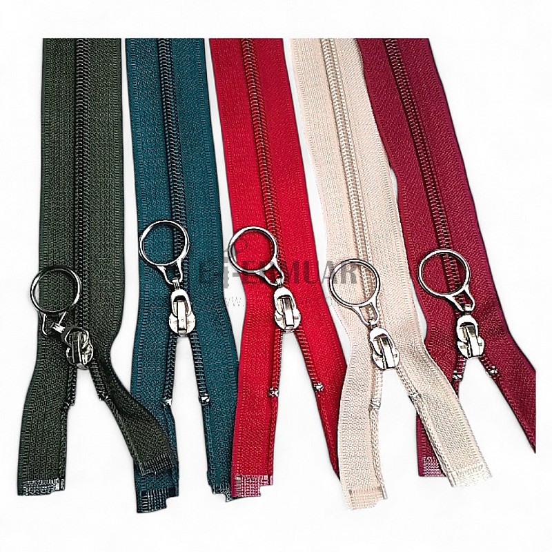 Children's Jacket Zipper, Nylon, 47 cm, #5, 17 Colors, Open-Ended (Separate) ZPHSN0047T10