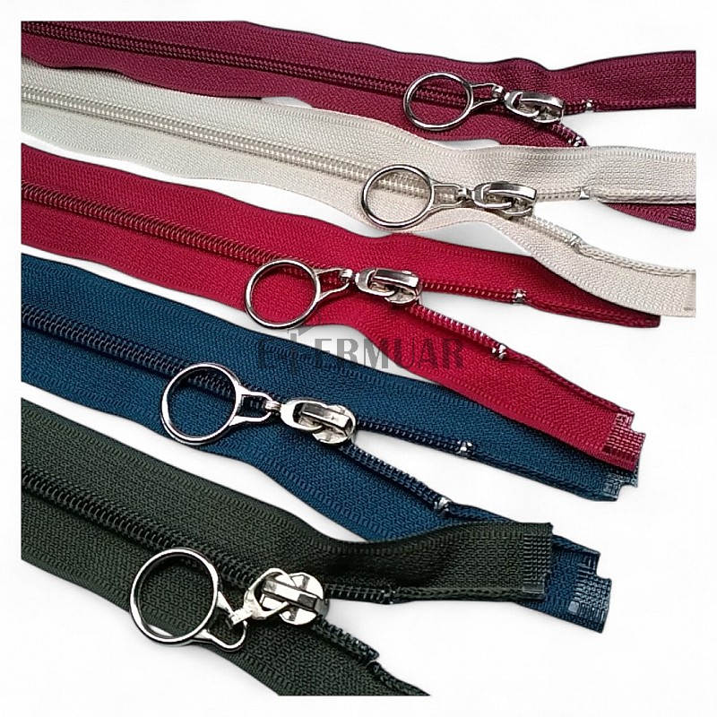 Children's Jacket Zipper, Nylon, 47 cm, #5, 17 Colors, Open-Ended (Separate) ZPHSN0047T10