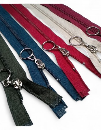 Children's Jacket Zipper, Nylon, 47 cm, #5 0,51 yrd 17 Colors, Open-Ended (Separate) ZPHSN0047T10