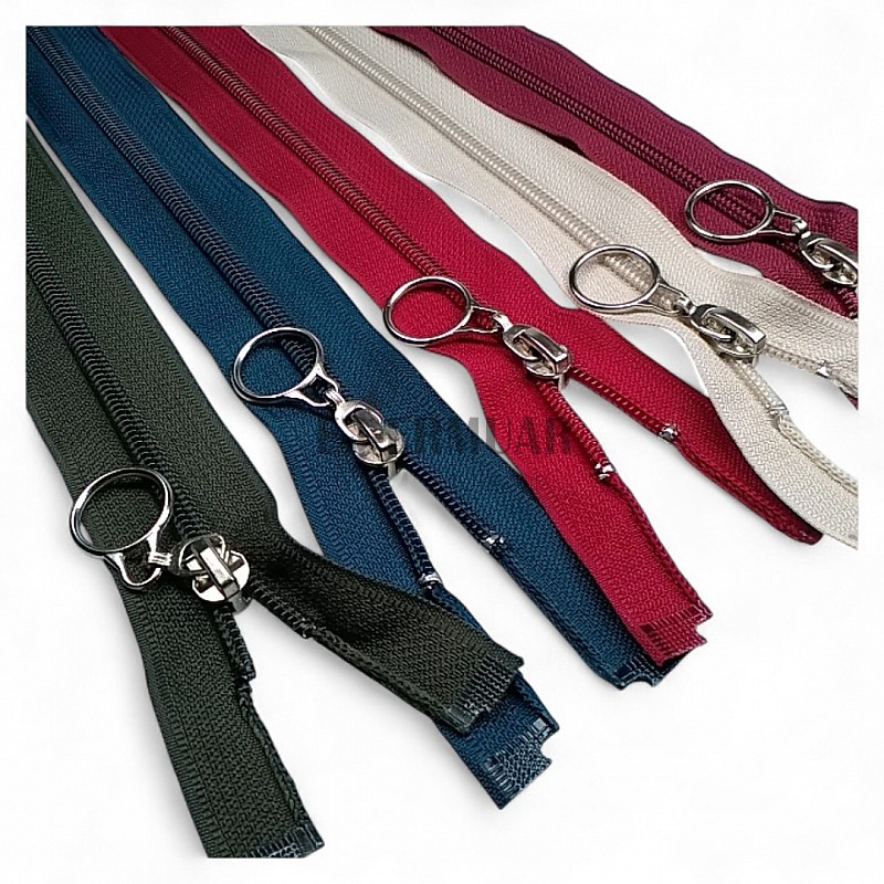 Children's Jacket Zipper, Nylon, 47 cm, #5, 17 Colors, Open-Ended (Separate) ZPHSN0047T10