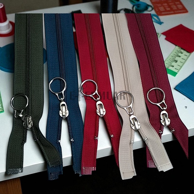 Children's Jacket Zipper, Nylon, 47 cm, #5, 17 Colors, Open-Ended (Separate) ZPHSN0047T10