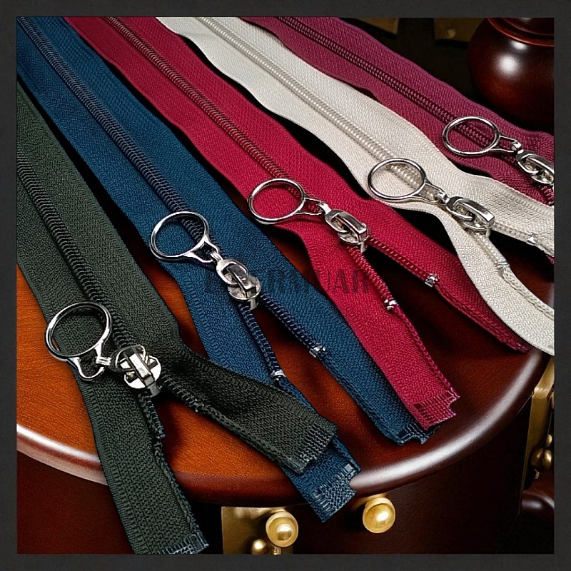 Children's Jacket Zipper, Nylon, 47 cm, #5, 17 Colors, Open-Ended (Separate) ZPHSN0047T10