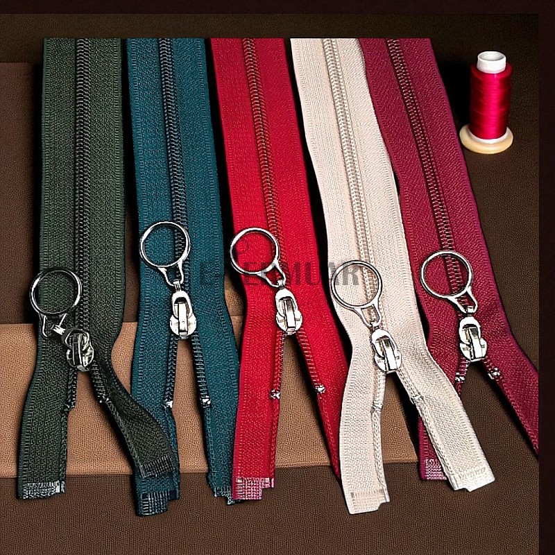 Children's Jacket Zipper, Nylon, 47 cm, #5, 17 Colors, Open-Ended (Separate) ZPHSN0047T10