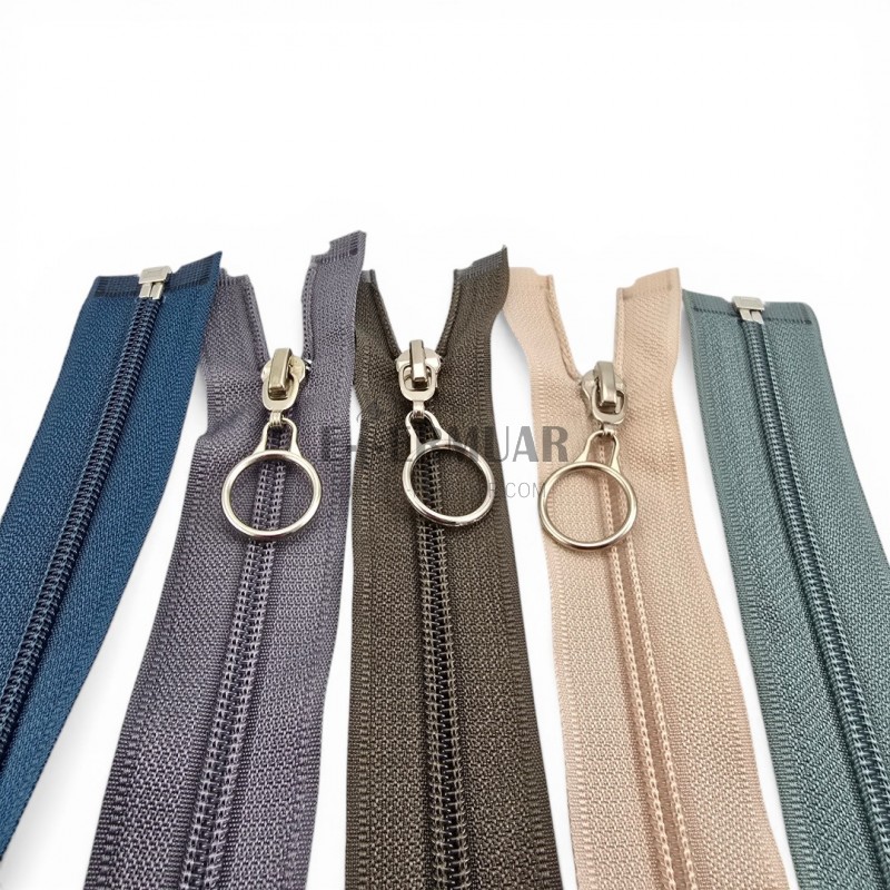 47 cm Tip 10 Naylon Mont Fermuarı Açık Uçlu Separe – Dayanıklı Kalın Dişli Model - ZPHSN0047T10