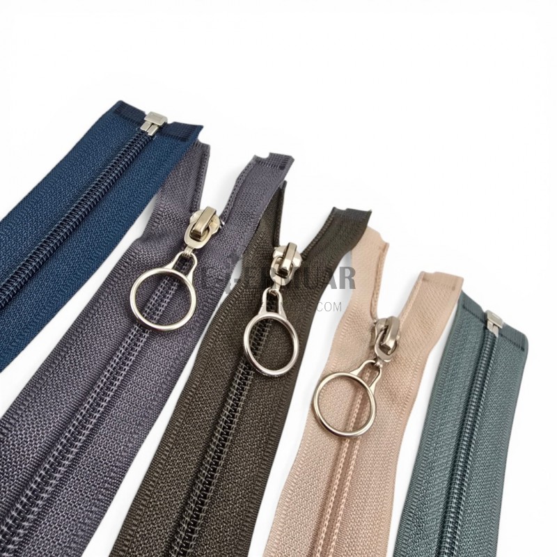 47 cm Tip 10 Naylon Mont Fermuarı Açık Uçlu Separe – Dayanıklı Kalın Dişli Model - ZPHSN0047T10