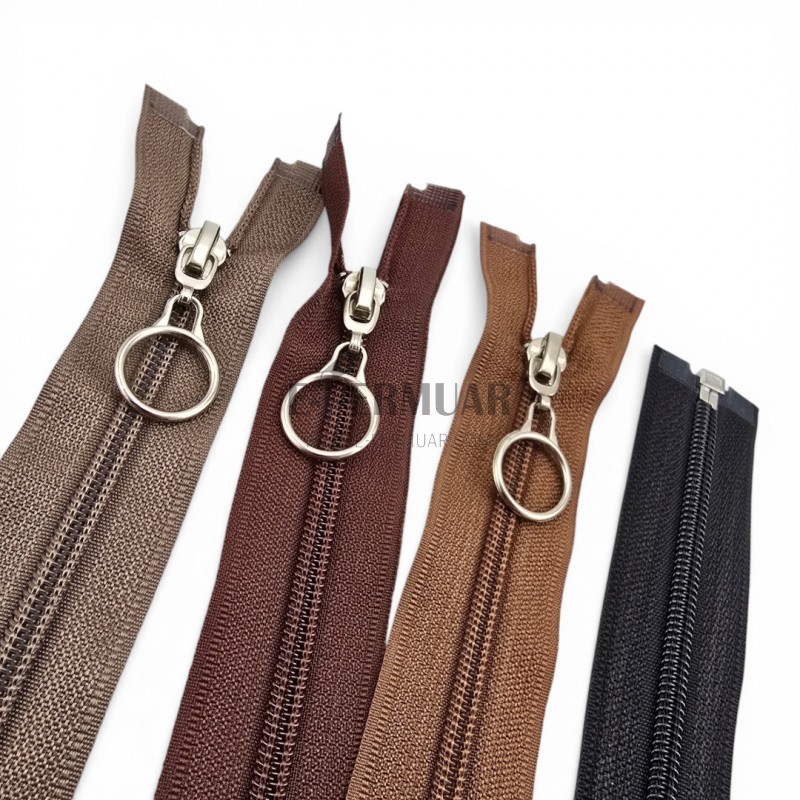 47 cm Tip 10 Naylon Mont Fermuarı Açık Uçlu Separe – Dayanıklı Kalın Dişli Model - ZPHSN0047T10