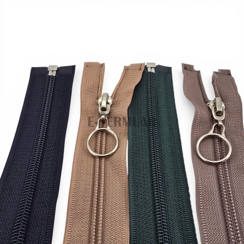47 cm Tip 10 Naylon Mont Fermuarı Açık Uçlu Separe – Dayanıklı Kalın Dişli Model - ZPHSN0047T10