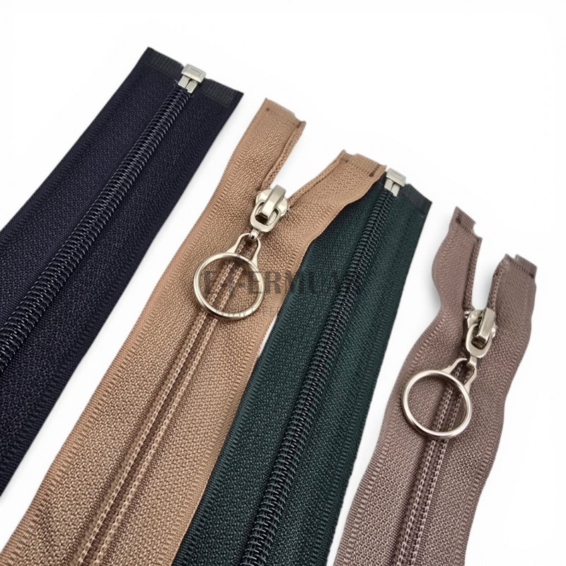 47 cm Tip 10 Naylon Mont Fermuarı Açık Uçlu Separe – Dayanıklı Kalın Dişli Model - ZPHSN0047T10