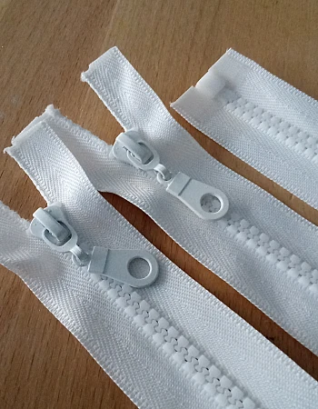 28 cm Kalın Dişli Kemik Fermuar T6 Açık Uçlu - Separe  ZPHSN0028T6