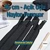 Mont Fermuarı Naylon 45 cm Tip 10 – Açık Uçlu (Separe) / Otomatik Kafa ZPHSN0045T10