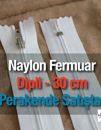Naylon Pantolon ve Etek Fermuar 25 cm Kapalı Uçlu ZPS0025T5Promo