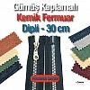 Metal Dişli 30 cm Fermuar Dipli   ZPS0030T6PROMO