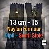 13 Cm Naylon Cep Fermuarı Dipli -  NC0013T5