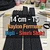 14 Cm Naylon Cep Fermuarı Dipli -  NC0014T5