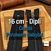 16 Cm Combi Elcikli Naylon Cep Fermuarı Dipli -  NC0016T10C