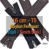 16 Cm Naylon Cep Fermuarı Dipli -  NC0016T5