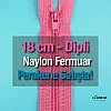 18 Cm Naylon Cep Fermuarı -  Dipli - NC0018T5