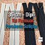 35 cm Dipli Tül Fermuar -  NC0035TUL