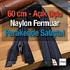 60 Cm Naylon Mont Fermuarı Açık Uçlu (Separe)  -  PR0060T10