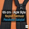65 Cm  Naylon Mont Fermuarı Açık Uçlu (Separe)  -  NC0065T10