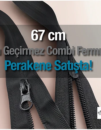 67 cm Tpu Combi Su Geçirmez Fermuar NC0067SG