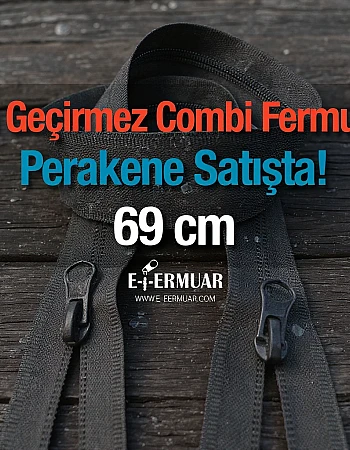 69 cm Combi Tpu Su Geçirmez Fermuar NC0069SG