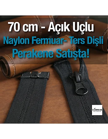 70 cm Nylon Jacket Zipper, Open End (Separate) - NC0070T10