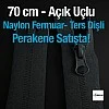 70 Cm Naylon Mont Fermuarı Açık Uçlu (Separe)  -  NC0070T10
