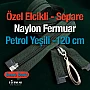 120 Cm Naylon Özel Elcikli Ferace Fermuarı Açık Uçlu (Separe)  -  PR00120T10