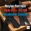 65 cm Tip 10 Naylon Mont Fermuarı Açık Uçlu Separe – Hafif ve Dayanıklı - PR0065T10