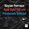 65 cm Tip 10 Naylon Mont Fermuarı Açık Uçlu Separe – Hafif ve Dayanıklı - PR0065T10